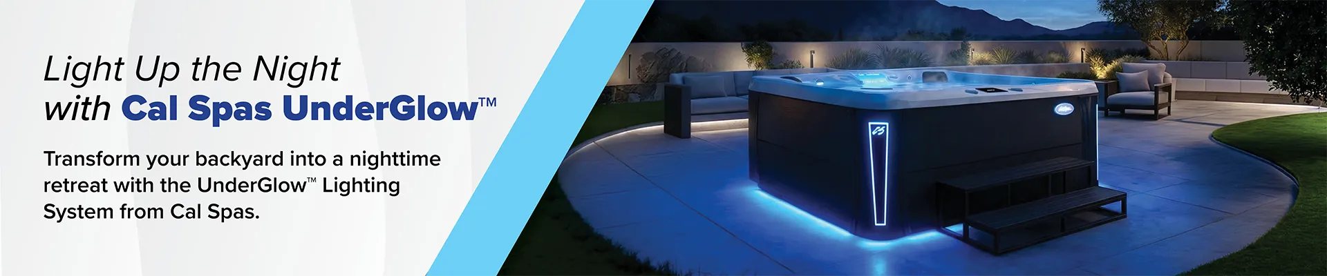 Calspas hot tub being used in a family setting - Waukesha